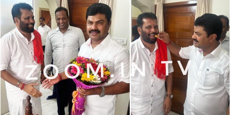 ಭರ್ಜರಿ ಗೆಲುವು ಕಂಡ ರಾಘವೇಂದ್ರ ಯಡಿಯೂರಪ್ಪಗೆ ಅಭಿನಂದನೆ ಸಲ್ಲಿಸಿದ ಅರುಣ್ ಪುತ್ತಿಲ