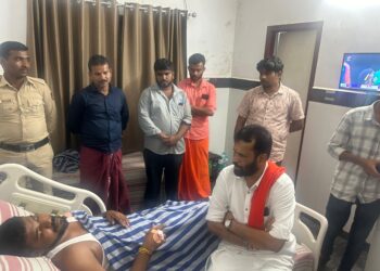 ಬೆಳ್ತಂಗಡಿ : ಹಲ್ಲೆಗೊಳಗಾದ ಬಿಜೆಪಿ ಮುಖಂಡನ ಆರೋಗ್ಯ ವಿಚಾರಿಸಿದ ಅರುಣ್ ಪುತ್ತಿಲ