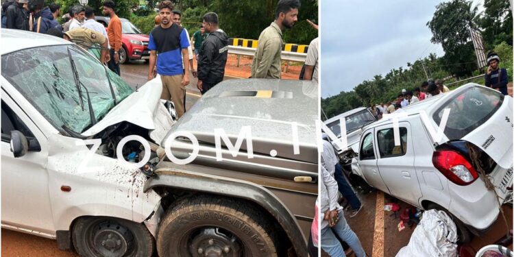 ಪುತ್ತೂರು : ಕಾರುಗಳ ಮಧ್ಯೆ ಭೀಕರ ಅಪಘಾತ : ಇಬ್ಬರು ಮೃತ್ಯು!