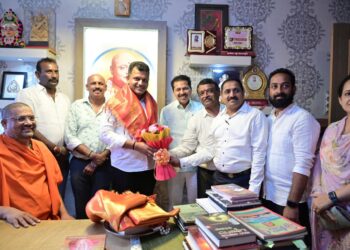 ದ.ಕ ಜಿಲ್ಲಾ ಒಕ್ಕಲಿಗ ಗೌಡ ಸೇವಾ ಸಂಘದ ವತಿಯಿಂದ ಸಂಸದ ಕ್ಯಾಪ್ಟನ್ ಬ್ರಿಜೇಶ್ ಚೌಟ ರವರಿಗೆ ಗೌರವಾರ್ಪಣೆ