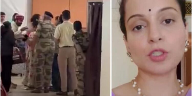 ಸಂಸದೆ ಕಂಗನಾ ರಣಾವತ್ ಗೆ ಕಪಾಳಮೋಕ್ಷ ..!!ಅಲ್ಲೇನಾಯ್ತು ‘ಎಕ್ಸ್’ ಖಾತೆಯಲ್ಲಿ ಮಾಹಿತಿ ನೀಡಿದ ಕಂಗನಾ..!!