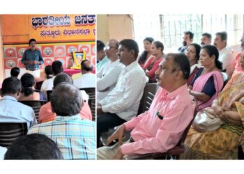ಪುತ್ತೂರು ಬಿಜೆಪಿ ಕಛೇರಿಯಲ್ಲಿ ಡಾ.ಶ್ಯಾಮಪ್ರಸಾದ್ ಮುಖರ್ಜಿ ಪುಣ್ಯಸ್ಮರಣೆ : ಬಲಿದಾನ್ ದಿವಸ್ ಆಚರಣೆ
