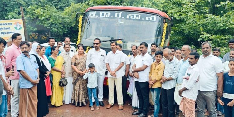 ಪುತ್ತೂರು -ಕುಂಬ್ರ- ಕೌಡಿಚ್ಚಾರ್ ಸಿಟಿ ಬಸ್‌ಗೆ ಚಾಲನೆ