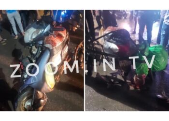 ಪುತ್ತೂರು : ರಸ್ತೆ ಅಪಘಾತ : ಸ್ಕೂಟರ್ ಸವಾರ ಮೃತ್ಯು..!!!