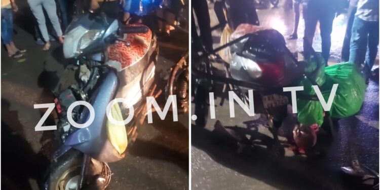 ಪುತ್ತೂರು : ರಸ್ತೆ ಅಪಘಾತ : ಸ್ಕೂಟರ್ ಸವಾರ ಮೃತ್ಯು..!!!