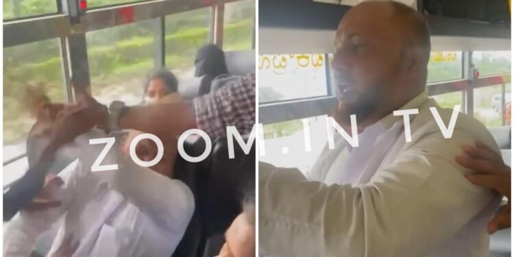 ಬಸ್ಸಿನಲ್ಲಿ ಅಪ್ರಾಪ್ತ ಬಾಲಕಿಗೆ ಲೈಂಗಿಕ ಕಿರುಕುಳ : ಮಹಿಳಾ ಪ್ರಯಾಣಿಕರಿಂದ ಧರ್ಮದೇಟು..!!!