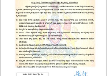 (ಜು.18)ರೆಡ್ ಅಲರ್ಟ್ ಹಿನ್ನೆಲೆಯಲ್ಲಿ ಜಿಲ್ಲೆಯ ಪುತ್ತೂರು, ಬಂಟ್ವಾಳ, ಬೆಳ್ತಂಗಡಿ, ಸುಳ್ಯ ಹಾಗೂ ಕಡಬ ತಾಲೂಕು ವ್ಯಾಪ್ತಿಯ ಅಂಗನವಾಡಿ, ಶಾಲೆಗಳು ಹಾಗೂ ಪದವಿ ಪೂರ್ವ ಕಾಲೇಜುಗಳಿಗೆ ರಜೆ – ಡಿಸಿ