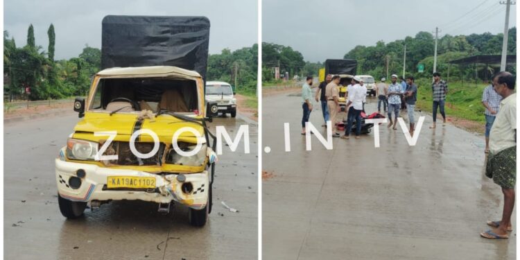 ಬೈಕ್-ಪಿಕಪ್ ನಡುವೆ ಡಿಕ್ಕಿ : ಗಂಭೀರ ಗಾಯಗೊಂಡ ಬೈಕ್ ಸವಾರ ಮೃತ್ಯು!