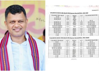 ಸಂಸದರ ಮನವಿಗೆ ಸ್ಪಂದನೆ :  ಮಂಗಳೂರು ಬೆಂಗಳೂರು ಮಧ್ಯೆ ವಿಶೇಷ ರೈಲು ಸಂಚಾರ