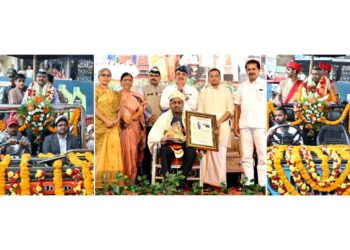ಕಾರ್ಗಿಲ್ ವಿಜಯೋತ್ಸವದ 25ನೇಯ ವರ್ಷಾಚರಣೆ : ಪರಮವೀರ ಚಕ್ರ ಪುರಸ್ಕೃತಕ್ಯಾಪ್ಟನ್ ಯೋಗೀಂದ್ರ ಸಿಂಗ್ ಯಾದವ್ ಹಾಗೂ ಸೇನಾಪದಕ ಪುರಸ್ಕೃತ ಕ್ಯಾಪ್ಟನ್ ನವೀನ್ ನಾಗಪ್ಪರಿಗೆ ಗೌರವಾರ್ಪಣೆ