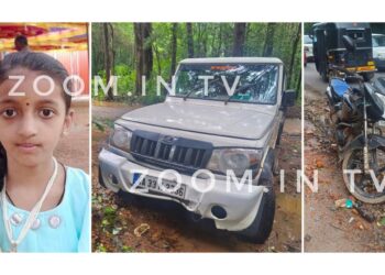 ಬೆಳ್ತಂಗಡಿ : ಬೈಕ್- ಬೊಲೆರೋ ನಡುವೆ ಅಪಘಾತ : ಬಾಲಕಿ ಮೃತ್ಯು ; ತಂದೆ ಗಂಭೀರ