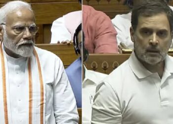 ‘ಹಿಂದೂ ಎಂದು ಹೇಳಿಕೊಳ್ಳುವವರೇ ಹಿಂಸೆ ಬಗ್ಗೆ ಮಾತಾಡ್ತಾರೆ’ : ಮೊದಲ ಭಾಷಣದಲ್ಲೇ ಬಿಜೆಪಿ ವಿರುದ್ಧ ವಾಗ್ದಾಳಿ ಮಾಡಿದ ರಾಹುಲ್​ ಗಾಂಧಿ