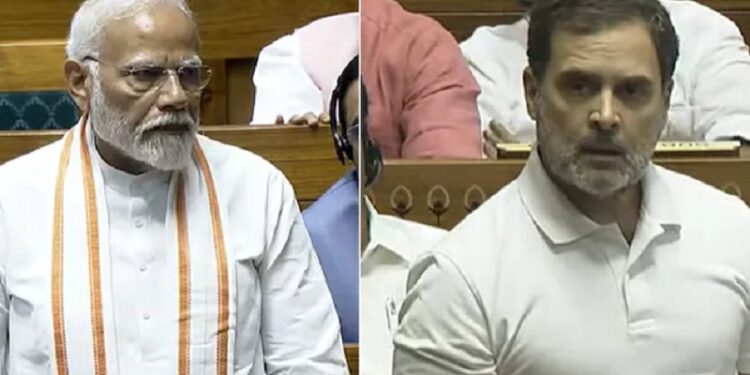 ‘ಹಿಂದೂ ಎಂದು ಹೇಳಿಕೊಳ್ಳುವವರೇ ಹಿಂಸೆ ಬಗ್ಗೆ ಮಾತಾಡ್ತಾರೆ’ : ಮೊದಲ ಭಾಷಣದಲ್ಲೇ ಬಿಜೆಪಿ ವಿರುದ್ಧ ವಾಗ್ದಾಳಿ ಮಾಡಿದ ರಾಹುಲ್​ ಗಾಂಧಿ