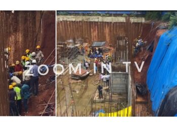ಮಂಗಳೂರು : ಕಟ್ಟಡ ಕಾಮಗಾರಿ ವೇಳೆ ಮಣ್ಣು ಕುಸಿತ : ಮಣ್ಣಿನಡಿ ಸಿಲುಕಿದ ಇಬ್ಬರು ಕಾರ್ಮಿಕರು!