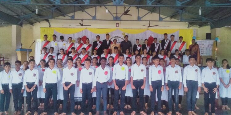 ಬೆಥನಿ ಆಂಗ್ಲ ಮಾಧ್ಯಮ ಶಾಲೆಯಲ್ಲಿ ಶಾಲಾ ಮಂತ್ರಿ ಮಂಡಲದ ಪ್ರಮಾಣ ವಚನ ಕಾರ್ಯಕ್ರಮ