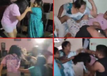 ಹೆಂಡತಿ ಬಿಟ್ಟು ಪರಸ್ತ್ರೀ ಸಂಗ : ಗರ್ಲ್ ಫ್ರೆಂಡ್‌ ಮನೆಯಲ್ಲಿ ರೋಮ್ಯಾನ್ಸ್​​​ ಮಾಡುತ್ತಿದ್ದಾಗ ಪತ್ನಿಯ ಎಂಟ್ರಿ ; ಪತಿಗೆ ಹಿಗ್ಗಾಮುಗ್ಗಾ ಥಳಿತ