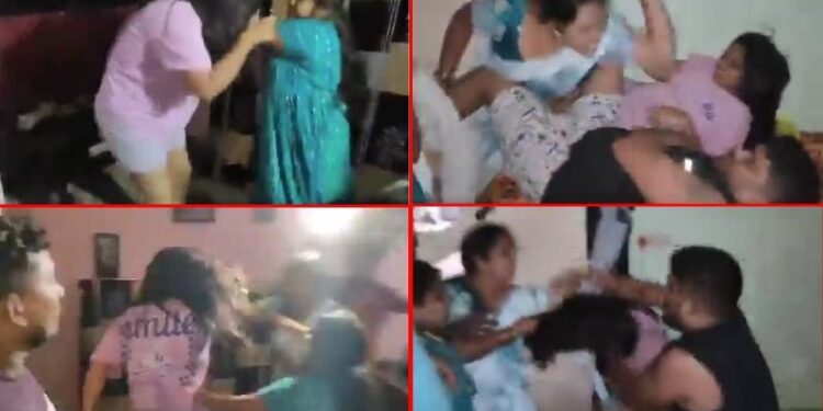 ಹೆಂಡತಿ ಬಿಟ್ಟು ಪರಸ್ತ್ರೀ ಸಂಗ : ಗರ್ಲ್ ಫ್ರೆಂಡ್‌ ಮನೆಯಲ್ಲಿ ರೋಮ್ಯಾನ್ಸ್​​​ ಮಾಡುತ್ತಿದ್ದಾಗ ಪತ್ನಿಯ ಎಂಟ್ರಿ ; ಪತಿಗೆ ಹಿಗ್ಗಾಮುಗ್ಗಾ ಥಳಿತ