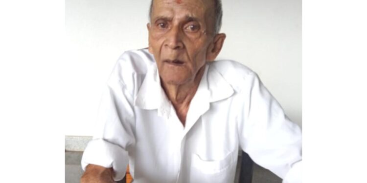 ಬಿಜೆಪಿ ಮುಖಂಡ ಮಾಧವ ಮಾವೆಯವರಿಗೆ ಪಿತೃ ವಿಯೋಗ!