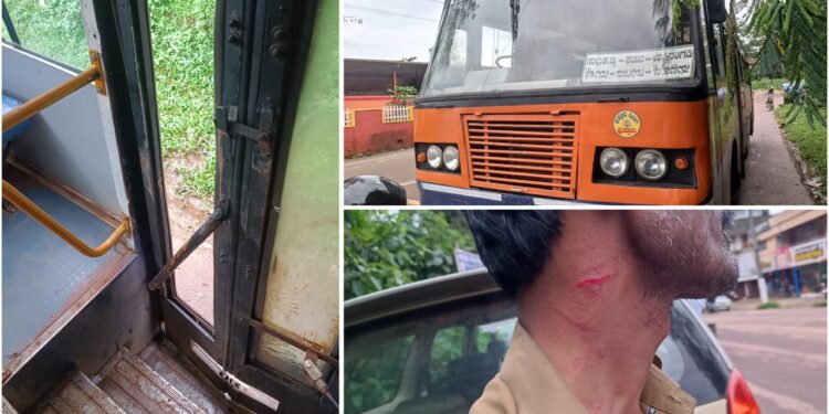 ಉಪ್ಪಿನಂಗಡಿ- ಸುಬ್ರಹ್ಮಣ್ಯ ಬಸ್ಸಿನಲ್ಲಿ ರಂಪಾಟ ನಡೆಸಿದ ಪ್ರಯಾಣಿಕ : ಕಂಡಕ್ಟರ್ ಗೆ ಹಲ್ಲೆ!