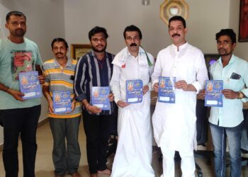 ಮುಕ್ಕೂರು :  15ನೇ ವರ್ಷದ ಗಣೇಶೋತ್ಸವ- ಮೂರೈದು- ಹದಿನೈದರ ಹುತ್ತರಿ : ಆಮಂತ್ರಣ ಪತ್ರಿಕೆ ಬಿಡುಗಡೆಗೊಳಿಸಿದ ಮಾಜಿ ಸಂಸದ ನಳಿನ್ ಕುಮಾರ್ ಕಟೀಲ್