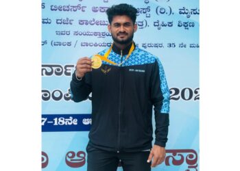 ಮೈಸೂರಿನಲ್ಲಿ ನಡೆದ ಸೀನಿಯರ್ ವೆಯಿಟ್ಲಿಫ್ಟಿಂಗ್ ನಲ್ಲಿ ರಜತ್ ರೈಗೆ ಚಿನ್ನದ ಪದಕ : ಹಿಮಾಚಲ್ ಪ್ರದೇಶದಲ್ಲಿ ನಡೆಯುವ ಸೀನಿಯರ್ ನ್ಯಾಷನಲ್ ವೆಯಿಟ್ಲಿಫ್ಟಿಂಗ್ ಚಾಂಪಿಯನ್ಶಿಪ್ ಗೆ ಆಯ್ಕೆ