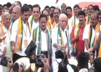 ಮುಡಾ ಹಗರಣ ವಿರುದ್ಧ ಮೈತ್ರಿನಾಯಕರ ಪಾದಯಾತ್ರೆ ‘ಮೈಸೂರು ಚಲೋ’ಗೆ ಚಾಲನೆ