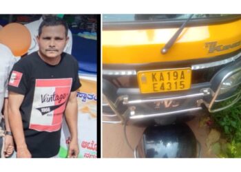 ರಿಕ್ಷಾ ಚಲಾಯಿಸುತ್ತಿದ್ದ ವೇಳೆ ಹೃದಯಾಘಾತವಾಗಿ ಚಾಲಕ ಮೃತ್ಯು : ಮತ್ತೊಂದು ರಿಕ್ಷಾಕ್ಕೆ ಡಿಕ್ಕಿ!