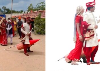 ಟಾಟಾ, ಬೈ ಬೈ.., ವಧುವನ್ನ ರಾಕೆಟ್‌ನಲ್ಲಿ ಹಾರಿಸ್ಕೊಂಡು ಹೋದ ವರ!