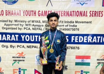 ಇಂಡೋ – ನೇಪಾಳ ಇಂಟರ್ನ್ಯಾಷನಲ್ ಇನ್ವಿಟೇಷನಲ್ ಮೆನ್ & ವುಮೆನ್ ಸ್ಪೋರ್ಟ್ಸ್ ಚಾಂಪಿಯನ್ಶಿಪ್ -2024 : ಶಶಾಂಕ್ ರೈ ಪಟ್ಟೆಗೆ ಪ್ರಥಮ ಸ್ಥಾನ
