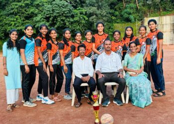 ಜಿಲ್ಲಾ ಮಟ್ಟದ ಪದವಿಪೂರ್ವ ವಿಭಾಗದ ಹ್ಯಾಂಡ್ ಬಾಲ್ ಪಂದ್ಯಾಟ : ವಿಠಲ ಪದವಿಪೂರ್ವ ಕಾಲೇಜಿನ ವಿದ್ಯಾರ್ಥಿನಿಯರಿಗೆ ದ್ವಿತೀಯ ಸ್ಥಾನ