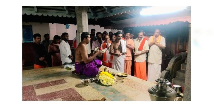 ಪ್ರಧಾನಿ ನರೇಂದ್ರ ಮೋದಿ ಹುಟ್ಟುಹಬ್ಬದ ಪ್ರಯುಕ್ತ ಮಡಿಯಾಲ ಶ್ರೀ ಗೋಪಾಲಕೃಷ್ಣ ದೇವಸ್ಥಾನದಲ್ಲಿ ಕಾರ್ತಿಕಪೂಜೆ, ವಿಶೇಷ ಪ್ರಾರ್ಥನೆ