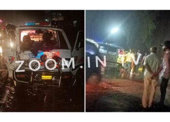 ಪುತ್ತೂರು : ಸುಳ್ಯದಿಂದ ಮಂಗಳೂರಿಗೆ ತೆರಳುತ್ತಿದ್ದ ಆಂಬ್ಯುಲೆನ್ಸ್ ಅಪಘಾತ