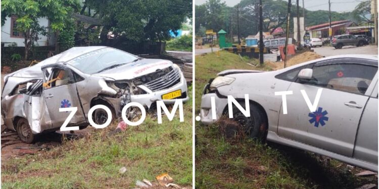 ಪುತ್ತೂರಿನ ಆಂಬ್ಯುಲೆನ್ಸ್ ಮಂಗಳೂರಿನಲ್ಲಿ ಅಪಘಾತ : ರೋಗಿ ಮೃತ್ಯು!