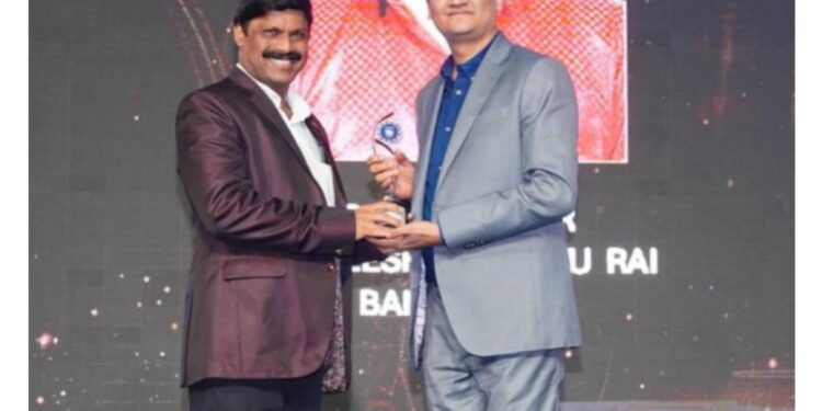 ಪುತ್ತೂರಿನ ಉದ್ಯಮಿ ಸತೀಶ್ ರೈ ಕಟ್ಟಾವುರವರಿಗೆ ಐಸಿಐಸಿಐ ಲಾಂಬೋರ್ಡ್ ಇನ್ಶೂರೆನ್ಸ್ ಸಂಸ್ಥೆಯಿಂದ ಪ್ರಶಸ್ತಿ!