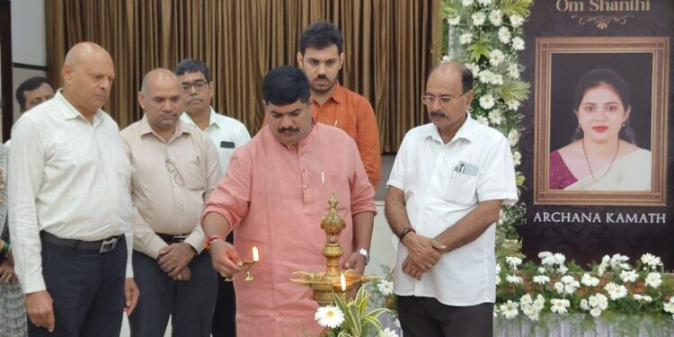 ಮಂಗಳೂರು : ಅರ್ಚನಾ ಕಾಮತ್ ರವರಿಗೆ ನುಡಿ ನಮನ, ರಕ್ತದಾನ ಶಿಬಿರ