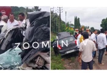 ಬಂಟ್ವಾಳ : ನವ ದಂಪತಿ ಪ್ರಯಾಣಿಸುತ್ತಿದ್ದ ಕಾರು ಅಪಘಾತ : ಪತ್ನಿ ಮೃತ್ಯು, ಪತಿ ಗಂಭೀರ!