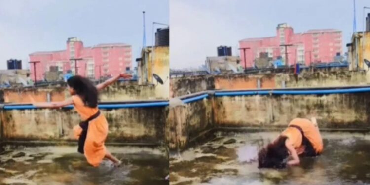 ರೀಲ್ಸ್‌ ತಂದ ಪಜೀತಿ : ಟೆರೇಸ್‌ ಮೇಲೆ ಮುಗ್ಗರಿಸಿ ಬಿದ್ದ ಯುವತಿ!