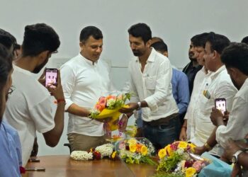 ಸಂಸದ ಕ್ಯಾಪ್ಟನ್ ಬ್ರಿಜೇಶ್ ಚೌಟ ರನ್ನು ಭೇಟಿಯಾಗಿ ಅಭಿನಂದಿಸಿದ SEZ ನಿರಾಶ್ರಿತರು