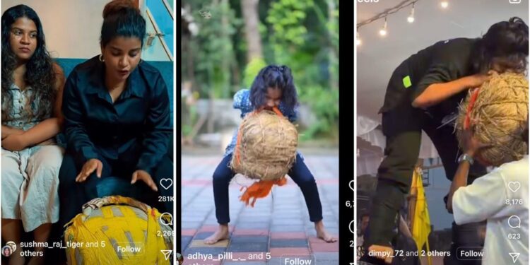 ಟ್ರೆಂಡ್ ಗೋಸ್ಕರ ಅಕ್ಕಿ ಮುಡಿ ಎಸಿಯಬೇಡಿ ಎಂದು ಟ್ರೆಂಡ್ ಆದ ಸುಷ್ಮಾರಾಜ್ ವೀಡಿಯೋಗೆ ಅಸಮಾಧಾನ : ಮುಡಿ ಎತ್ತುವ ವೀಡಿಯೋ ಮೂಲಕ ಟಾಂಗ್..!!!