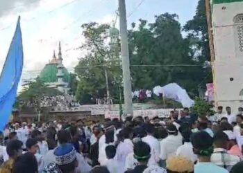 ಈದ್ ಮಿಲಾದ್ ಮೆರವಣಿಗೆಯಲ್ಲಿ ಗುಂಪು ಘರ್ಷಣೆ : ನಾಲ್ವರ ಮೇಲೆ  ಹಲ್ಲೆ