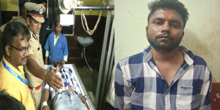 ಪ್ರೇಯಸಿ ತಾಯಿಗೆ ಚಾಕು ಇರಿತ : ಪೊಲೀಸರ ಮೇಲೆ ಹಲ್ಲೆಗೆ ಯತ್ನಿಸಿದವನಿಗೆ ಗುಂಡೇಟು!