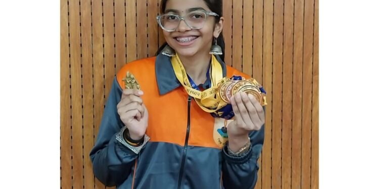 ಈಜು ಸ್ಪರ್ಧೆಯಲ್ಲಿ ಸಿಯಾ ರಾಷ್ಟ್ರ ಮಟ್ಟದಲ್ಲಿ ಚಿನ್ನ ಹಾಗೂ ಬೆಳ್ಳಿ ಪದಕ ಪಡೆದು ಎಸ್.ಜಿ.ಎಫ್.ಐ ಮೀಟ್ ಗೆ ಆಯ್ಕೆ