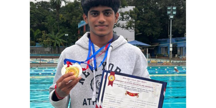 ವಾರಣಾಶಿ ಸ್ವಿಮ್ ಅಕಾಡೆಮಿ ಅಡ್ಯನಡ್ಕದ ನಂದನ್ ನಾಯ್ಕ್ ಡೈವಿಂಗ್ ಸ್ಪರ್ಧೆಯಲ್ಲಿ ರಾಷ್ಟ್ರಮಟ್ಟಕ್ಕೆ ಆಯ್ಕೆ