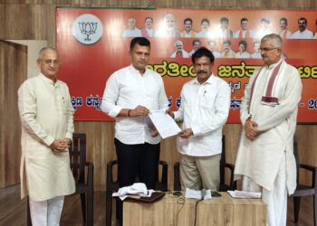 ಬಿಜೆಪಿ ಸಕ್ರಿಯ ಸದಸ್ಯತ್ವ ಅಭಿಯಾನದಲ್ಲಿ ಸಂಸದ ಕ್ಯಾ. ಚೌಟರಿಂದ ಸದಸ್ಯತ್ವ ಮರು ನೋಂದಣಿ