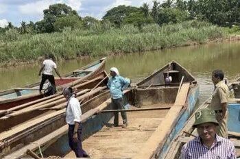 ಬಂಟ್ವಾಳ : ಮರಳು ಅಡ್ಡೆಗೆ ದಾಳಿ ; 20 ಬೋಟ್‌ಗಳು ವಶ!