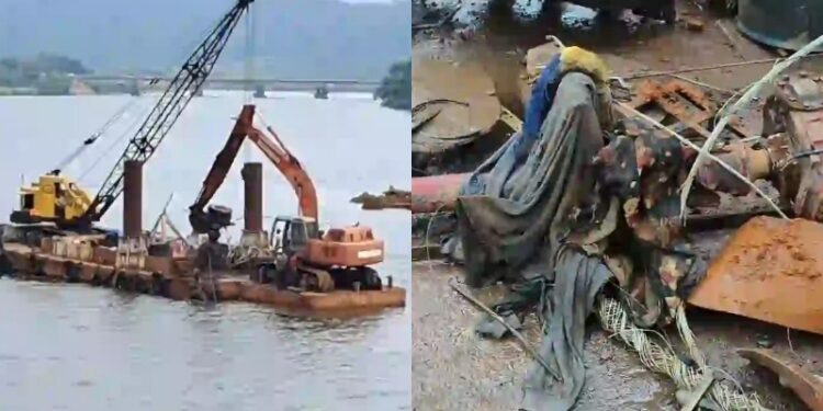 ಶಿರೂರು ಭೂ ಕುಸಿತ : ಡ್ರಜ್ಜಿಂಗ್ ಕಾರ್ಯಾಚರಣೆ ಸ್ಥಗಿತ