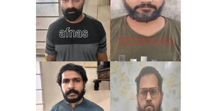 ಸಿನಿಮಾ‌ ಸ್ಟೈಲ್ ನಲ್ಲಿ ನಕಲಿ ನೋಟು ಜಾಲ : ನಾಲ್ವರು ಅರೆಸ್ಟ್