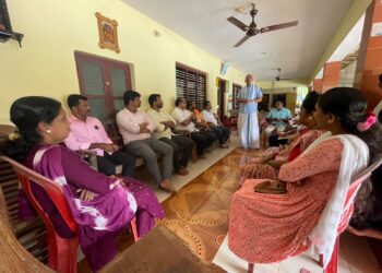 ವಿಧಾನ ಪರಿಷತ್ ಸದಸ್ಯ ಪ್ರತಾಪ್ ಸಿಂಹ ನಾಯಕ್ ಬಲ್ನಾಡಿಗೆ ಭೇಟಿ!