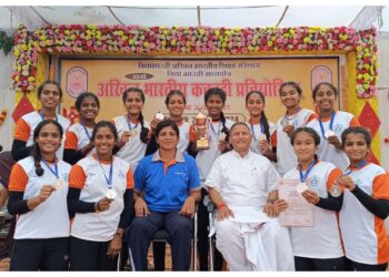 ವಿದ್ಯಾಭಾರತಿ ರಾಷ್ಟ್ರಮಟ್ಟದ ಕಬಡ್ಡಿ ಪಂದ್ಯಾಟದಲ್ಲಿ ವಿವೇಕಾನಂದಪದವಿಪೂರ್ವ ಕಾಲೇಜಿನ ವಿದ್ಯಾರ್ಥಿನಿಯರು ದ್ವಿತೀಯ