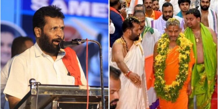 ಪೇಜಾವರ ಶ್ರೀಗಳನ್ನು ಪುಡಿ ರಾಜಕಾರಣಿ ಎಂದ ಕಾಂಗ್ರೇಸ್‍ ಮುಖಂಡ ಬಿ.ಕೆ ಹರಿಪ್ರಸಾದ್ ಹೇಳಿಕೆ ಖಂಡನೀಯ : ಅರುಣ್ ಕುಮಾರ್ ಪುತ್ತಿಲ